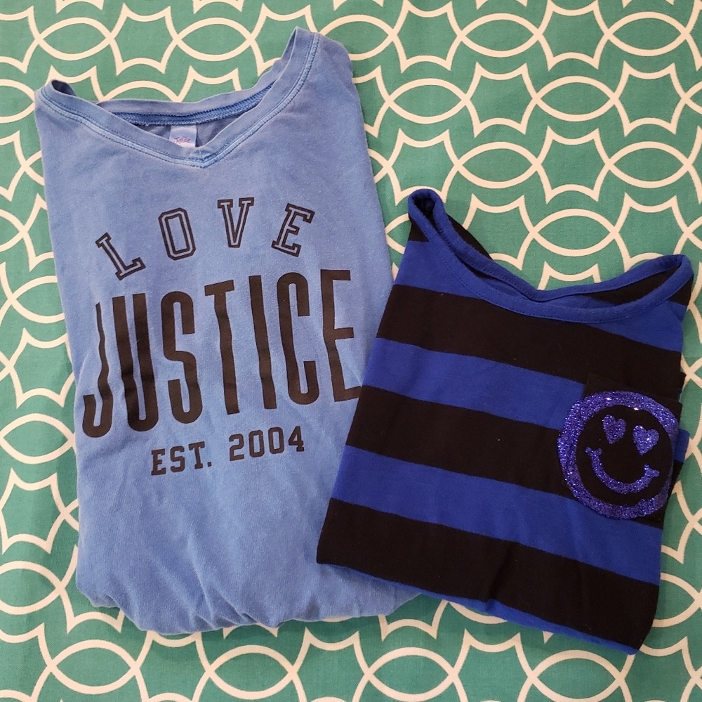 2 JUSTICE SHIRTS